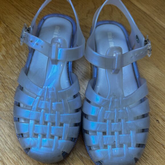 Mini Melissa Sandals – Possession – Pearly Blue - Picture 3 of 5